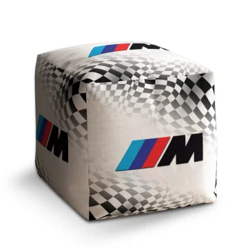 Taburet Cube MPERFORMANCE Šachovnice