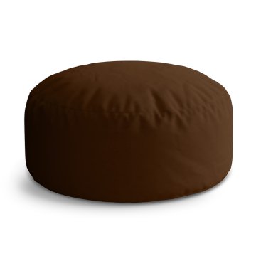Taburet Circle Čokoládově hnědá: 40x50 cm