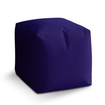 Taburet Cube Fialová: 40x40x40 cm