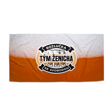 Ručník Rozlučka se svobodou tým ženicha