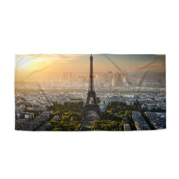Ručník Paříž Eifellova věž Skyline