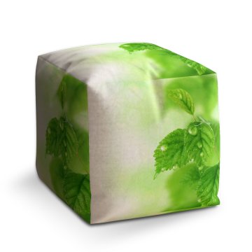 Taburet Cube Listy 3: 40x40x40 cm