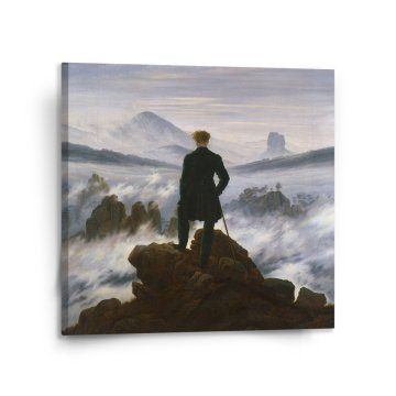 Obraz Poutník nad mořem mlhy - Caspar David Friedrich