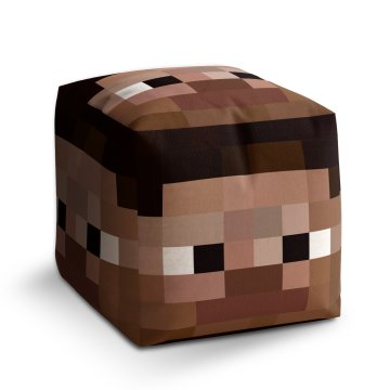 Taburet Cube Blocks Obličej: 40x40x40 cm