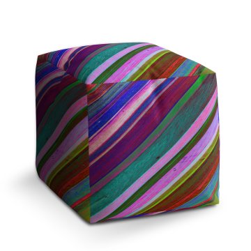 Taburet Cube Nabarvené dřevo: 40x40x40 cm