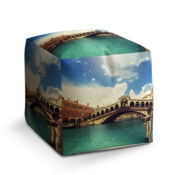 Taburet Cube Ponte di Rialto: 40x40x40 cm