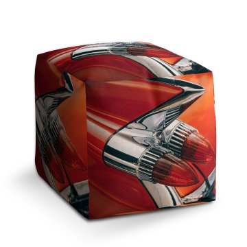 Taburet Cube Světla: 40x40x40 cm