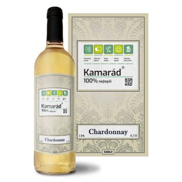Bílé víno Kamarád: 0,75 l