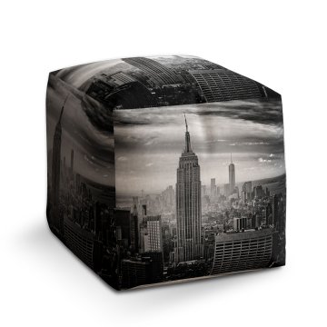 Taburet Cube Manhattan: 40x40x40 cm