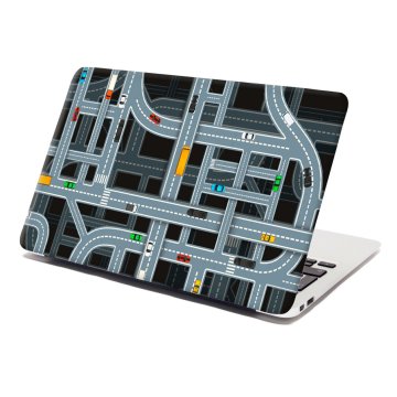 Samolepka na notebook Dětská autodráha