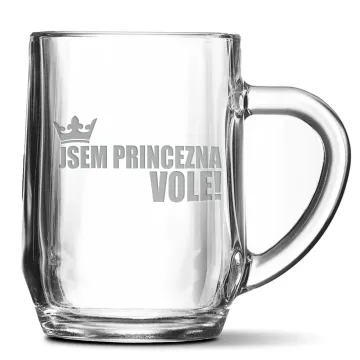 Půllitr Jsem princezna, vole!: 0,5