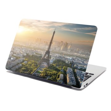 Samolepka na notebook Paříž Eifellova věž Skyline