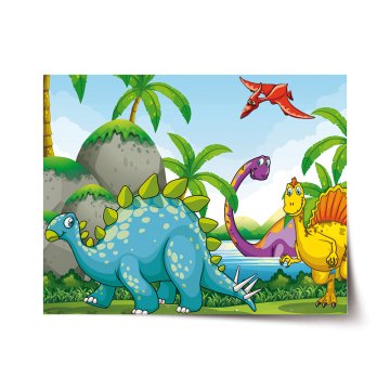Plakát Dinosauři 3