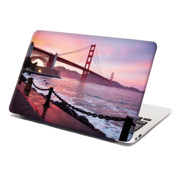 Samolepka na notebook Golden Gate