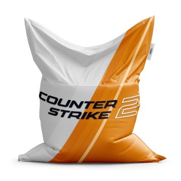 Sedací vak Classic Counter Strike 2 Oranžová