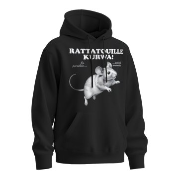 Mikina s potiskem RATTATOUILLE KURWA