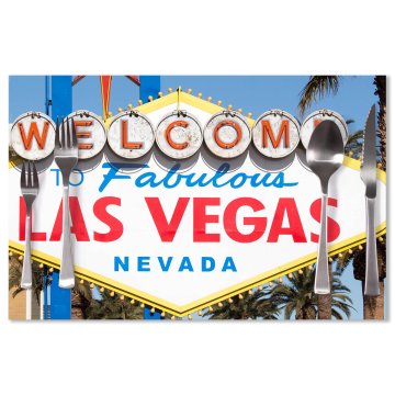 Prostírání Welcome to Las Vegas: 40x30cm