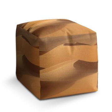 Taburet Cube Písečné duny: 40x40x40 cm