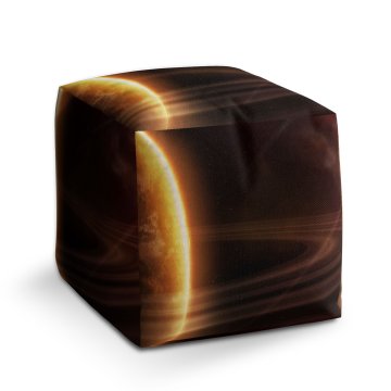 Taburet Cube Vesmír: 40x40x40 cm