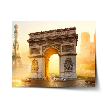Plakát Paříž Vítězný oblouk