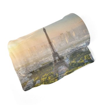 Deka Paříž Eifellova věž Skyline