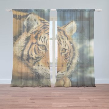 Záclony Tygr: 2ks 150x250cm