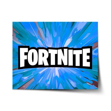 Plakát FORTNITE modrá