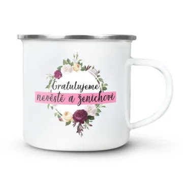 Plecháček Gratulujeme nevěstě a ženichovi: 300 ml