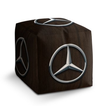 Taburet Cube Logo 5 Dřevo: 40x40x40 cm