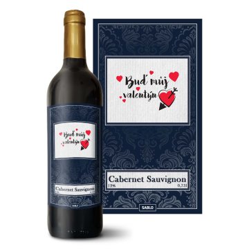 Červené víno Buď můj Valentýn: 0,75 l 