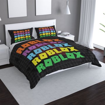 Povlečení ROBLOX Barevný text