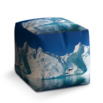 Taburet Cube Ledovce: 40x40x40 cm