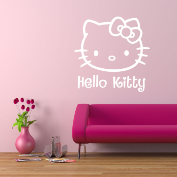 Samolepka na zeď: Hello Kitty