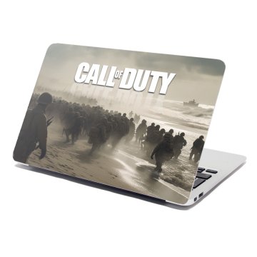 Samolepka na notebook Call of Duty Normandie