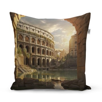 Polštář Řím Koloseum Art