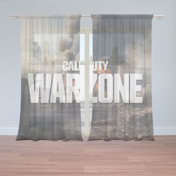 Záclony Call of Duty Warzone - město: 2ks 150x250cm
