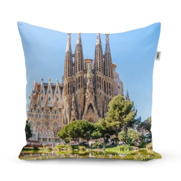 Polštář Barcelona Sagrada Familia