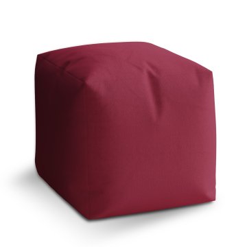 Taburet Cube Vínová: 40x40x40 cm