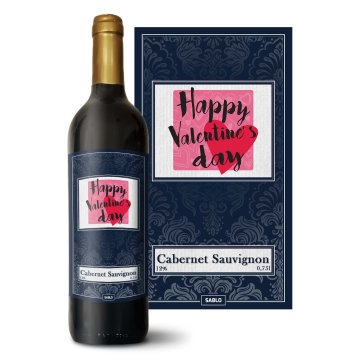 Červené víno Happy Valentine’s day: 0,75 l 