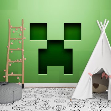Tapeta Green Blocks