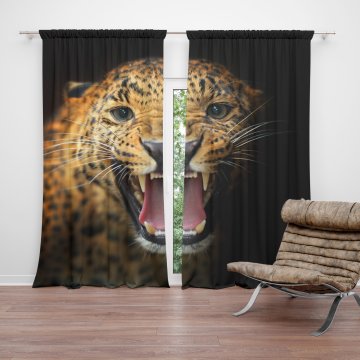 Závěs Gepard 2: 2ks 140x250cm