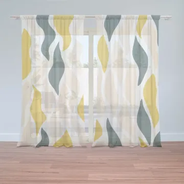 Záclony Harmonie tvarů: 2ks 150x250cm