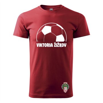 Tričko FK VIKTORIA ŽIŽKOV - červené
