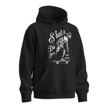 Mikina s potiskem Skate or Die