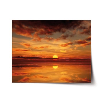 Plakát Oranžové slunce