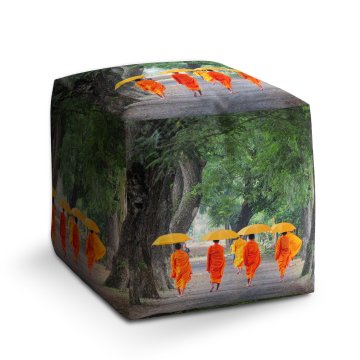 Taburet Cube Mniši: 40x40x40 cm