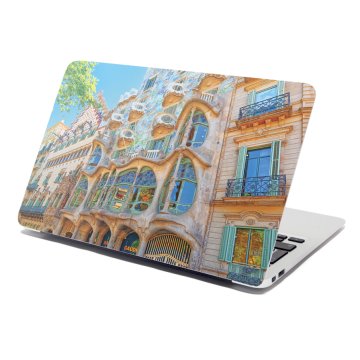 Samolepka na notebook Barcelona Gaudi Casa Batllo 2