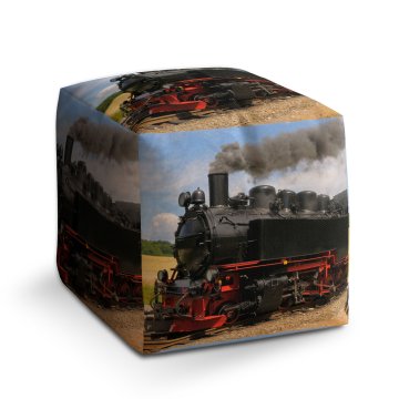Taburet Cube Lokomotiva 3: 40x40x40 cm