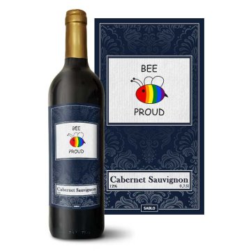 Červené víno Bee proud: 0,75 l 