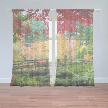 Záclony Most v parku: 2ks 150x250cm